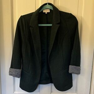 Skies are Blue Green Women's Blazer